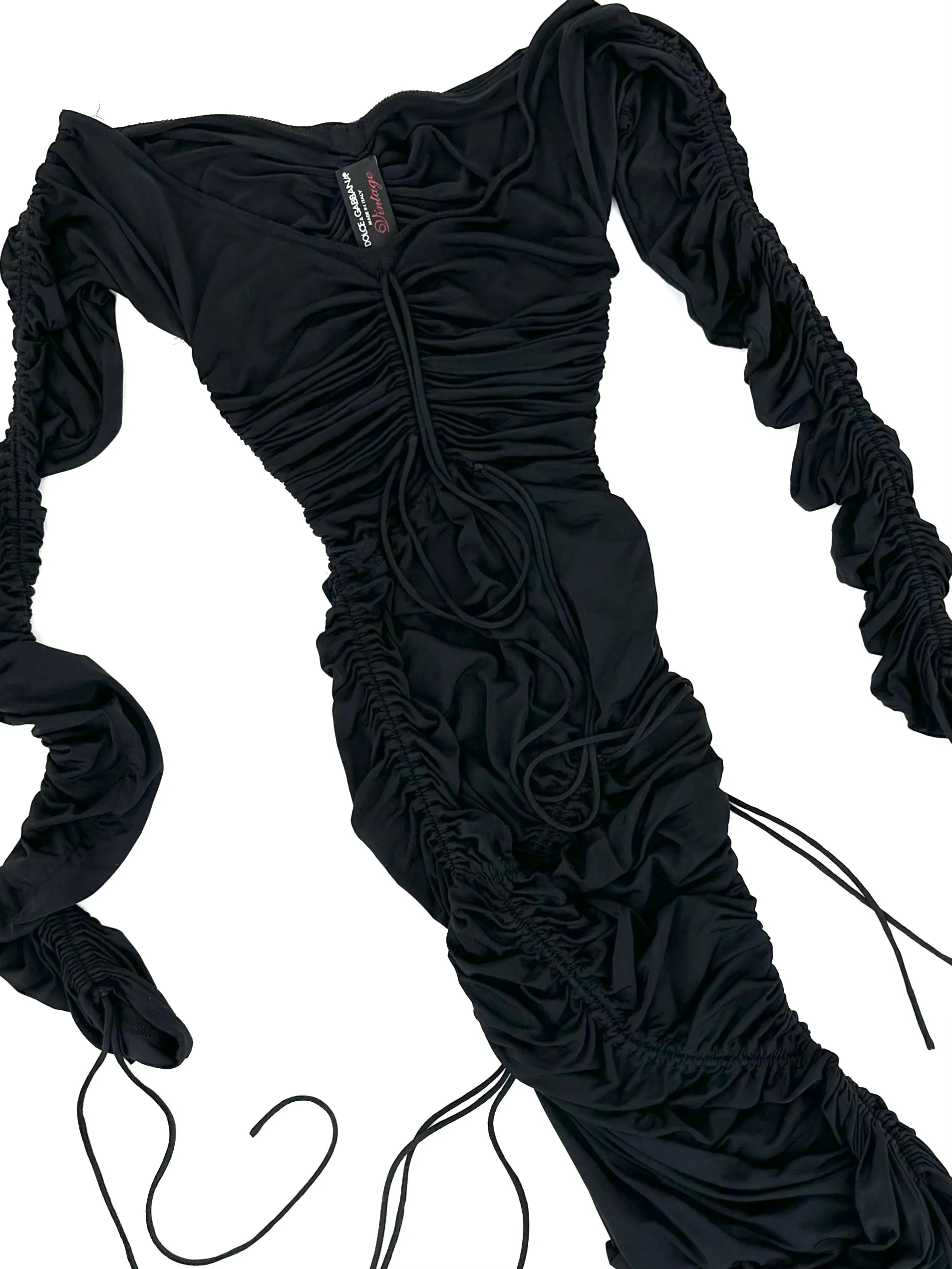 2003 Dolce & Gabbana Sex & Love Runway Dress