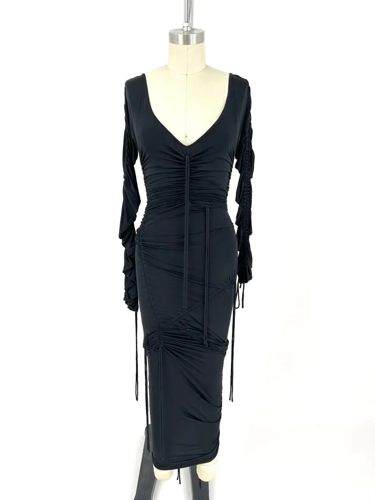 2003 Dolce & Gabbana Sex & Love Runway Dress