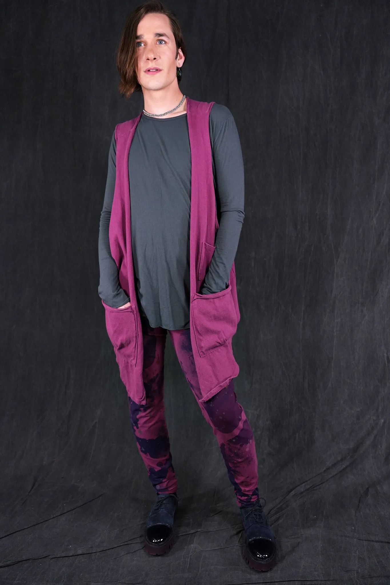 6226 3 Talisman Pocket Vest Vest Pokeberry-P
