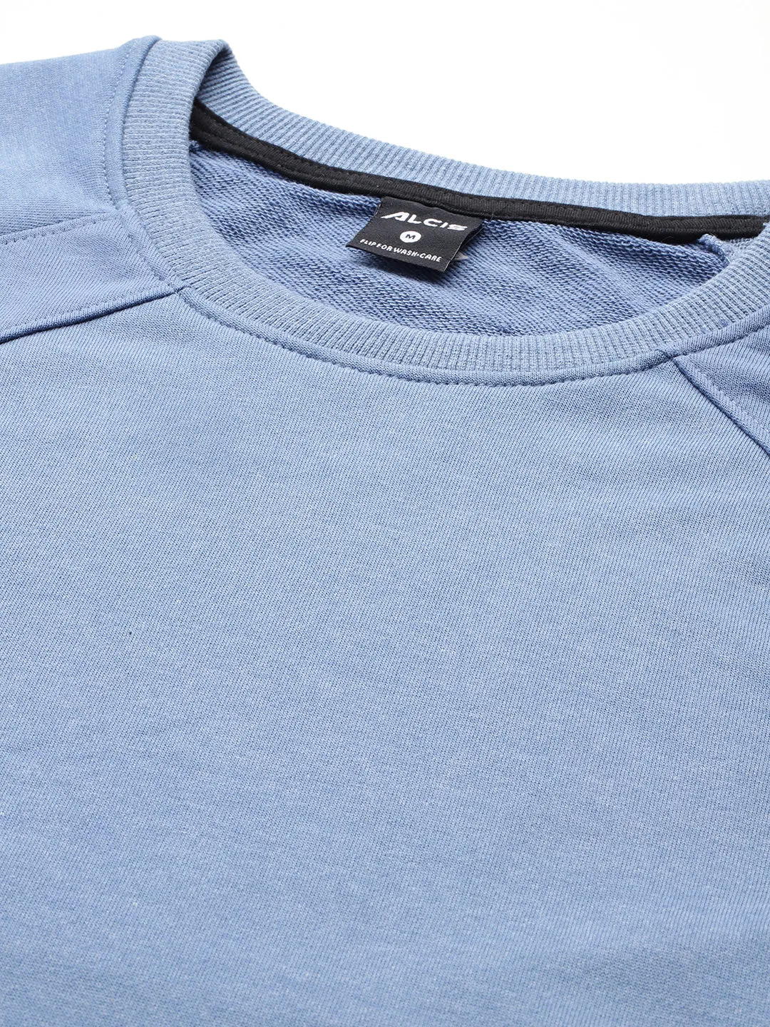 Alcis Men Blue Printed Sweatshirt