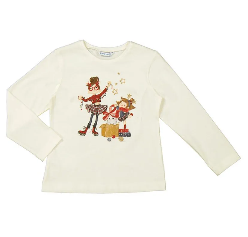 AW24 Mayoral - Fleece Legging and Long Sleeve top set