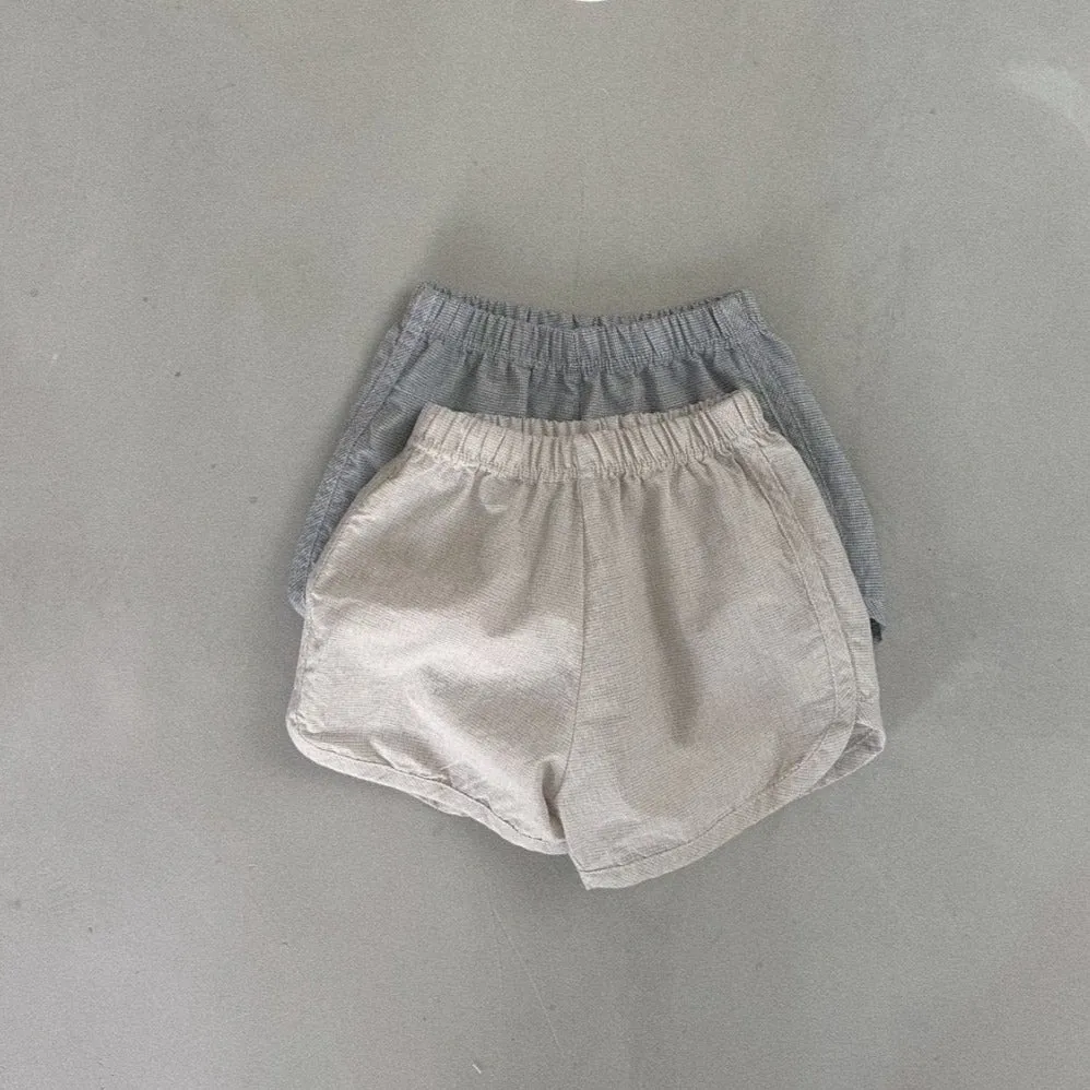 Baby Billy Check Shorts, Navy