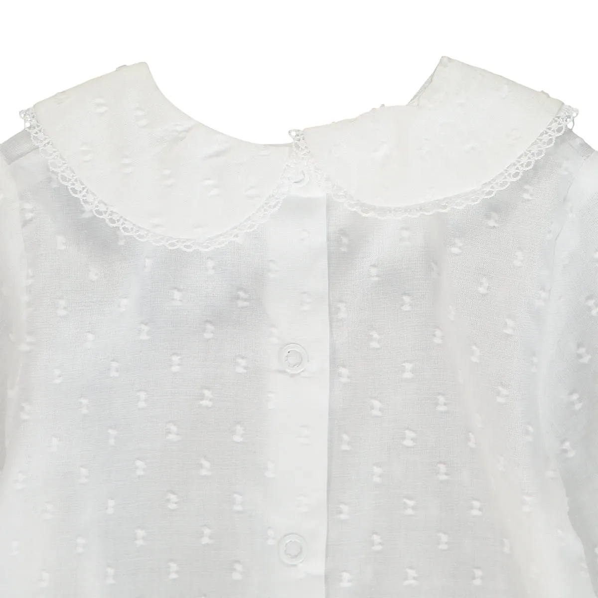 Baby Girl Dress Set with Cotton Blouse