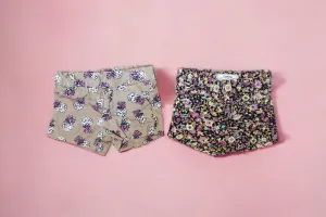 BABY GIRL SIZE 12 MONTHS - OSHKOSH, 2 Pack Cotton Shorts EUC B50
