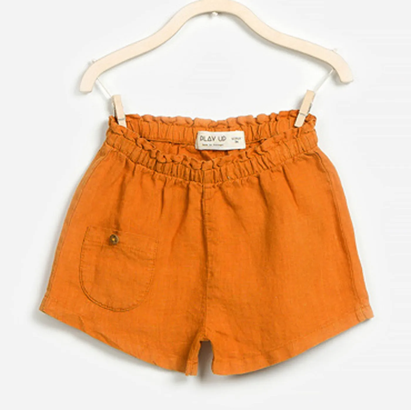 Baby Girls Flax Shorts
