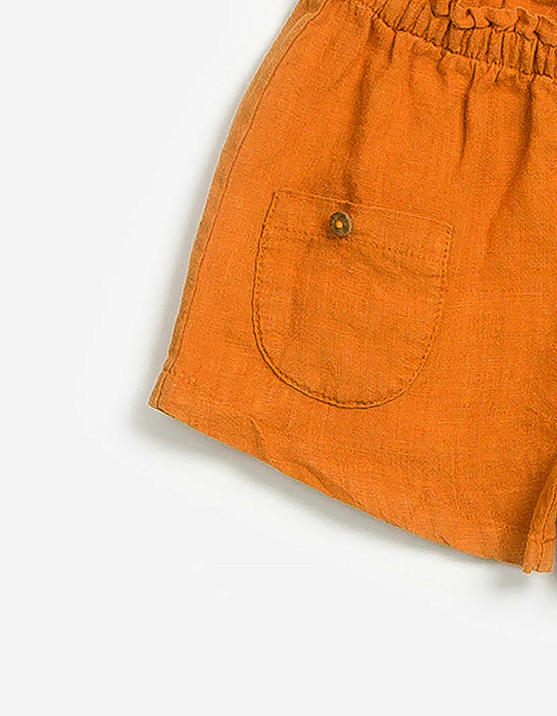 Baby Girls Flax Shorts