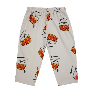 Baby Play The Drum All Over Jersey Pants