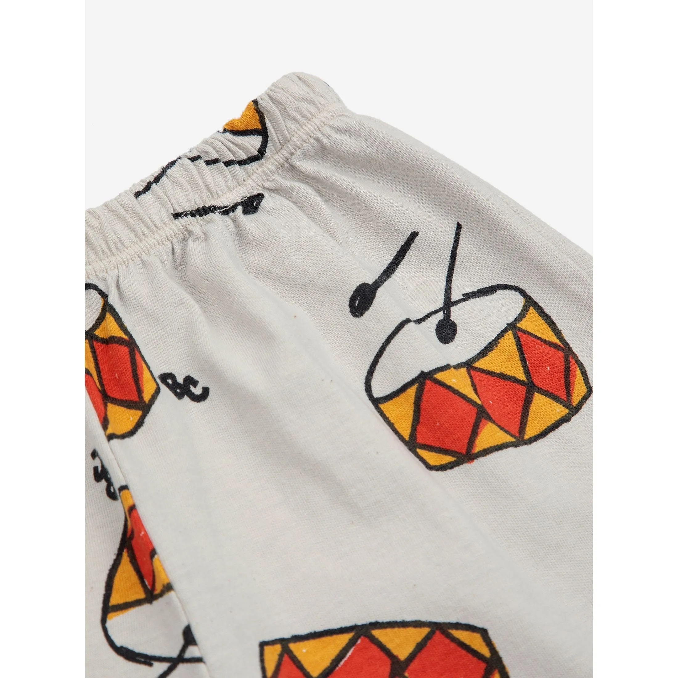 Baby Play The Drum All Over Jersey Pants