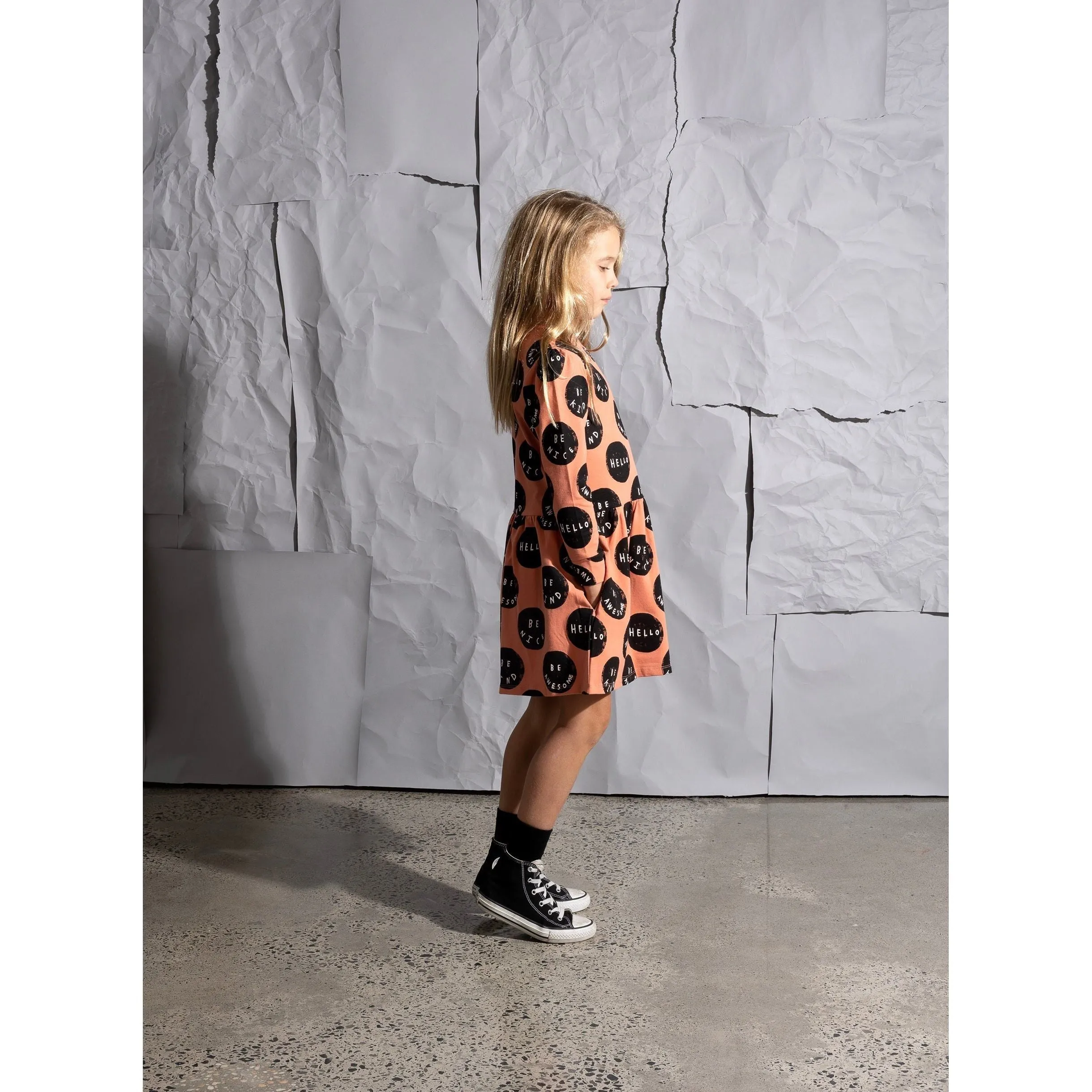 Be Things Dress - Apricot