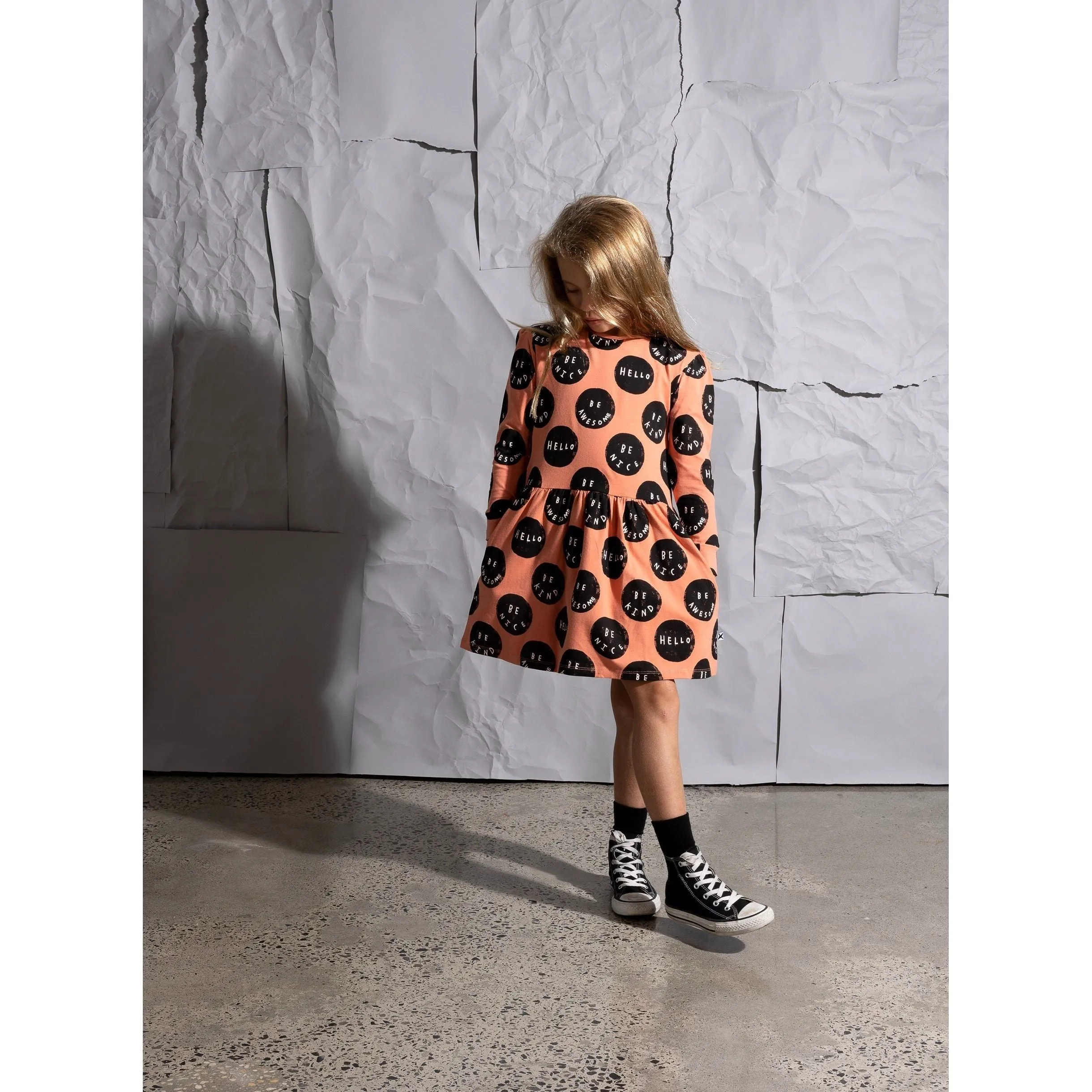 Be Things Dress - Apricot