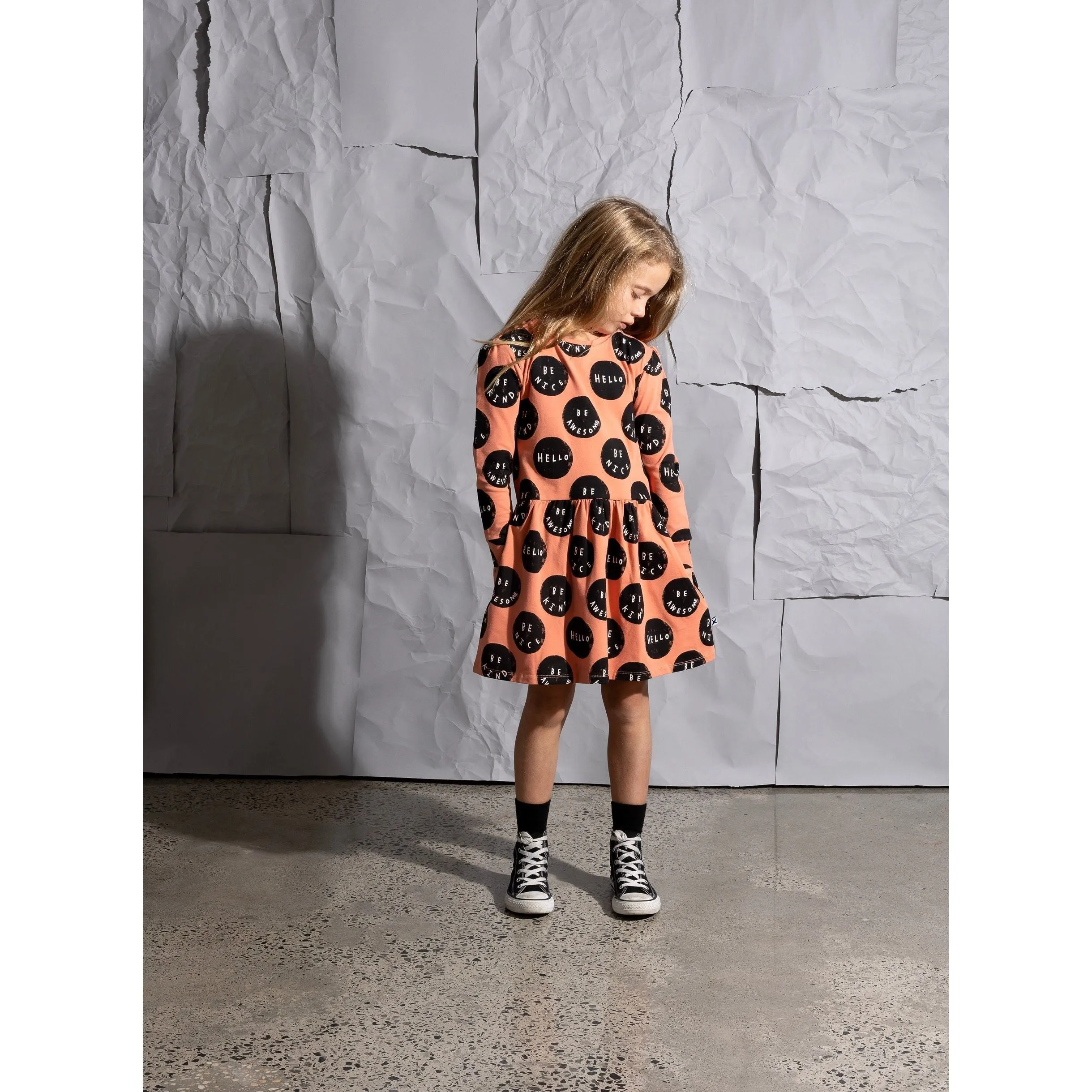 Be Things Dress - Apricot