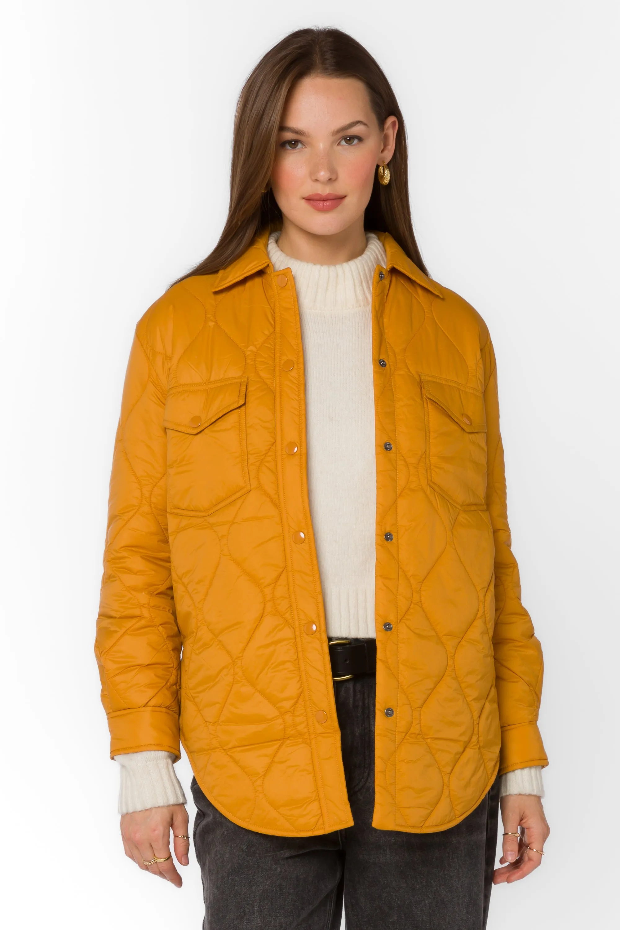 Bella Butterscotch Puffer Jacket