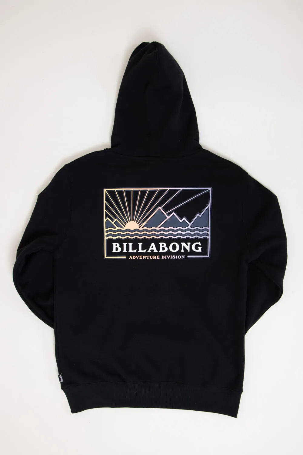 Billabong Youth Range Graphic Hoodie for Boys in Black | BSFHB47F-001-BLACK