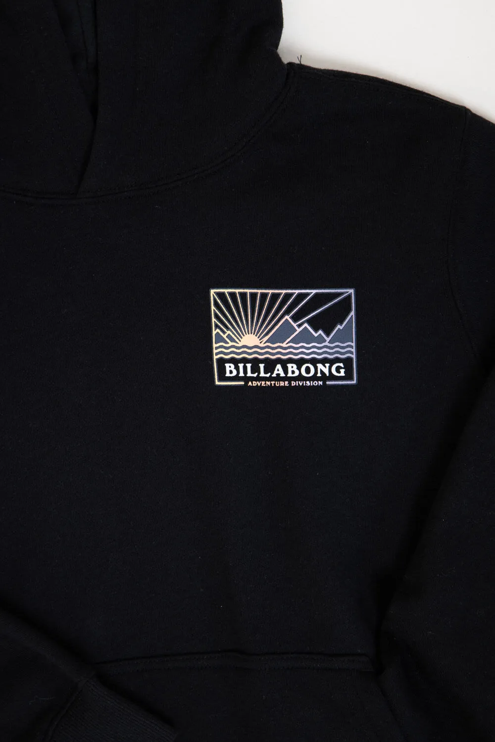 Billabong Youth Range Graphic Hoodie for Boys in Black | BSFHB47F-001-BLACK