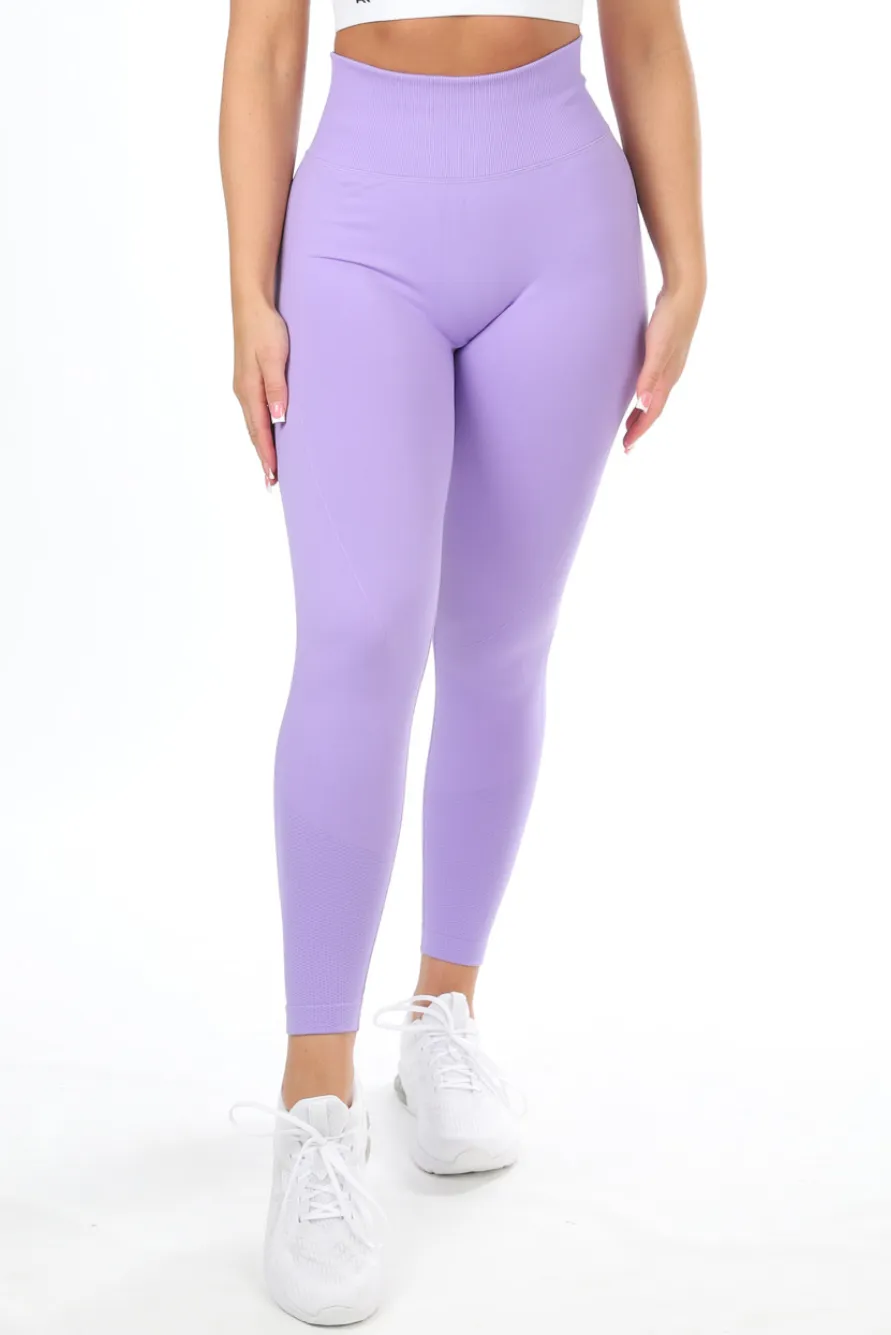 Blair Scrunch Bum Leggings Light Purple