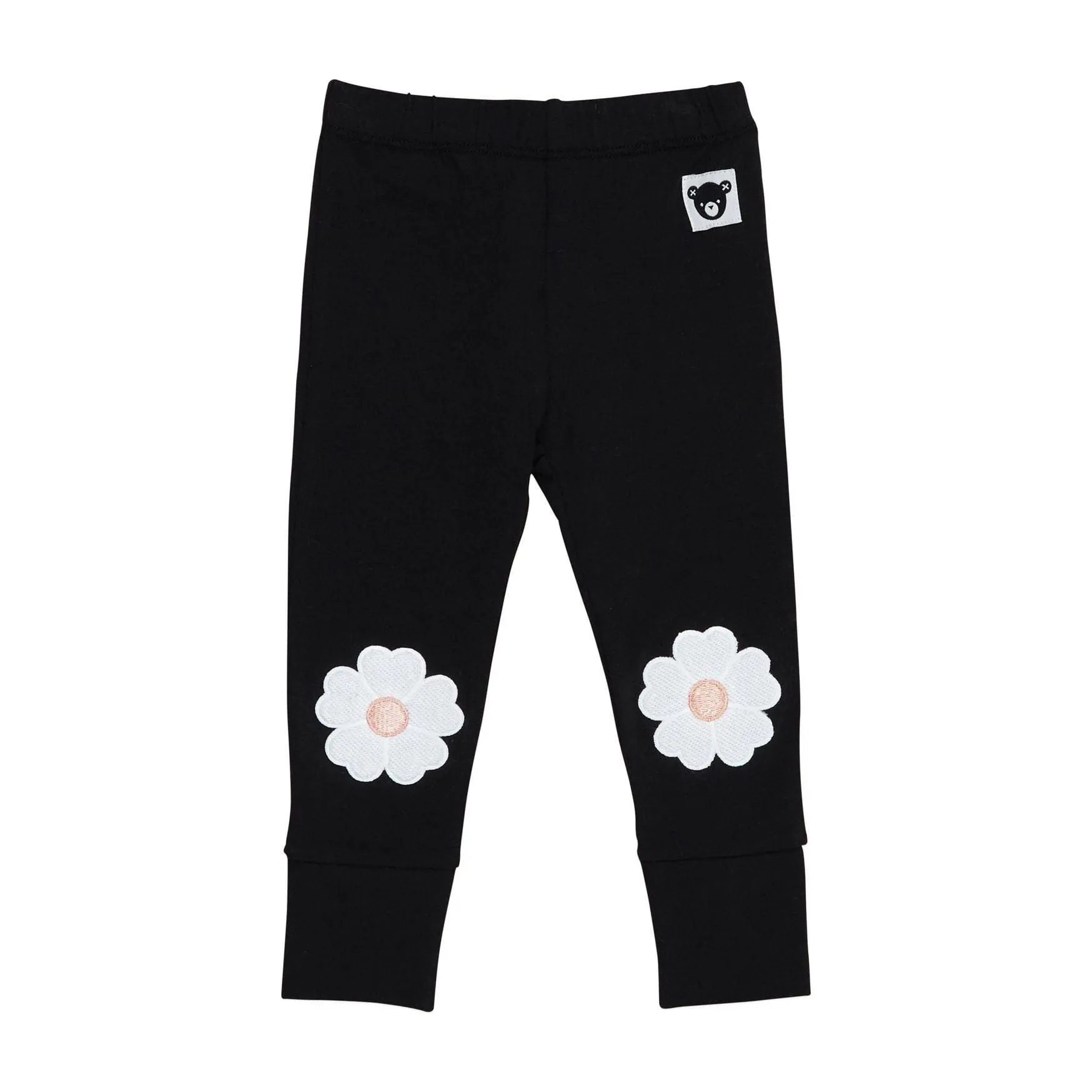 Blossom Flower Legging Black