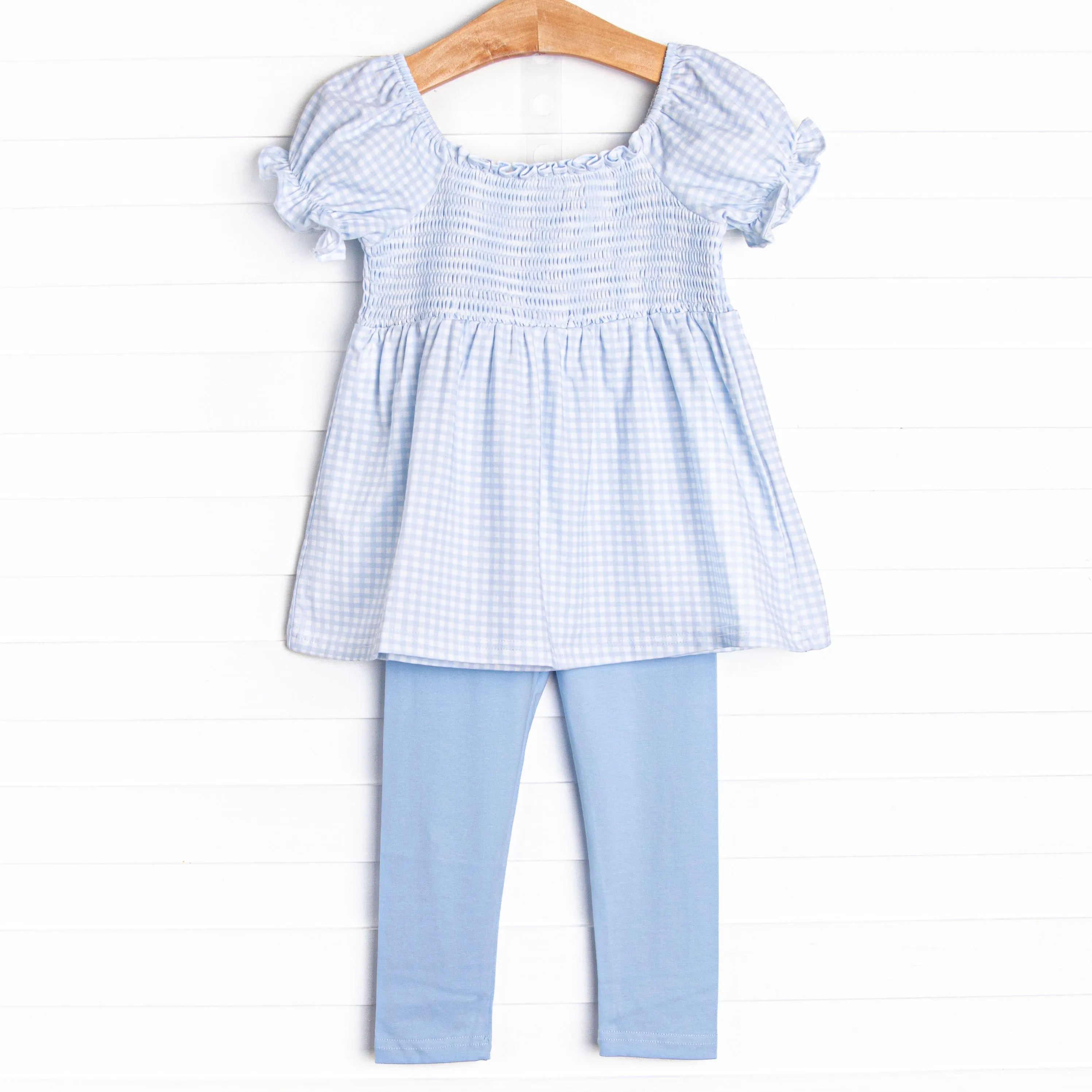 Blue Bell Skies Legging Set, Blue