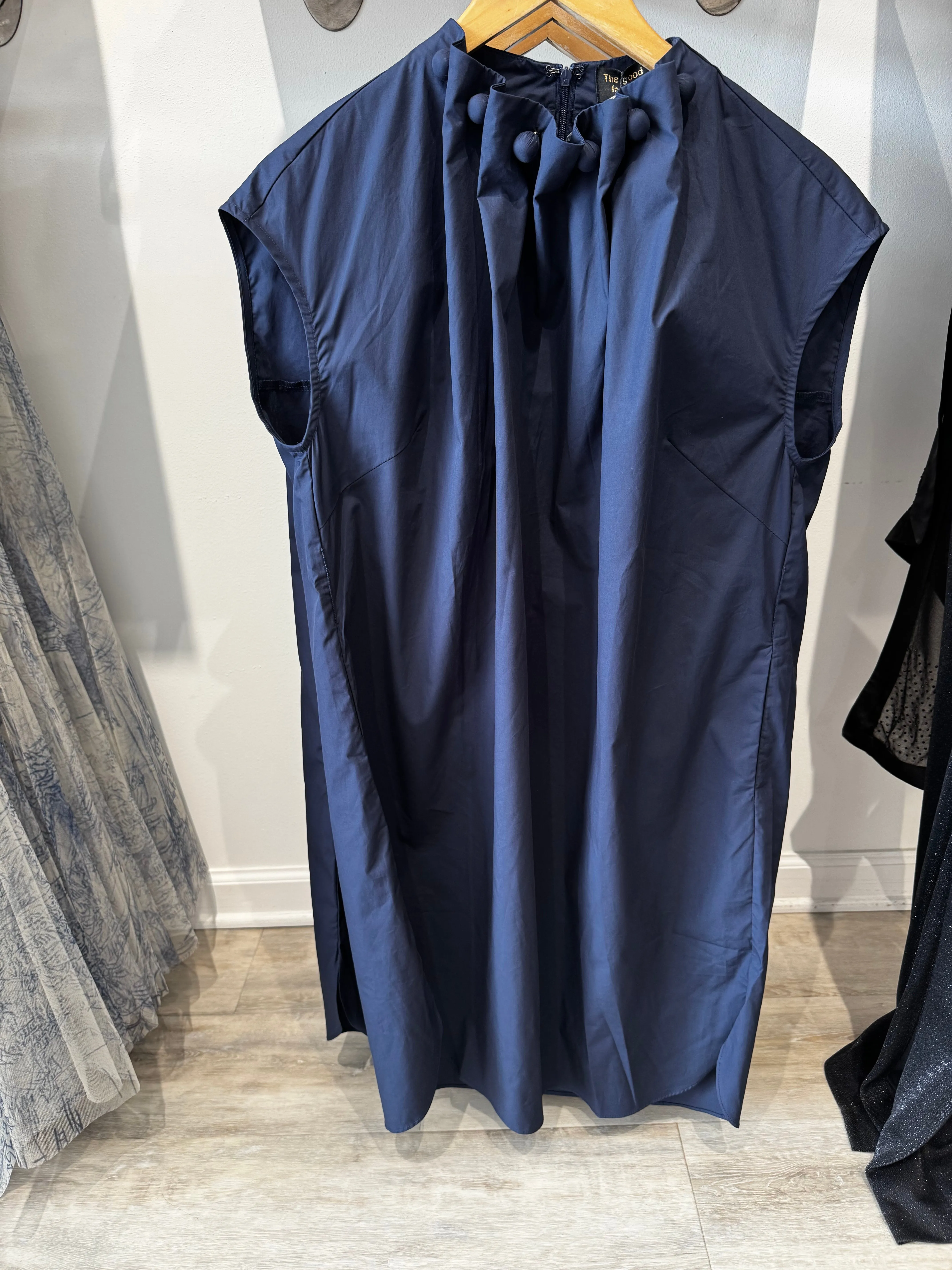 Blue Short Bubble Dress