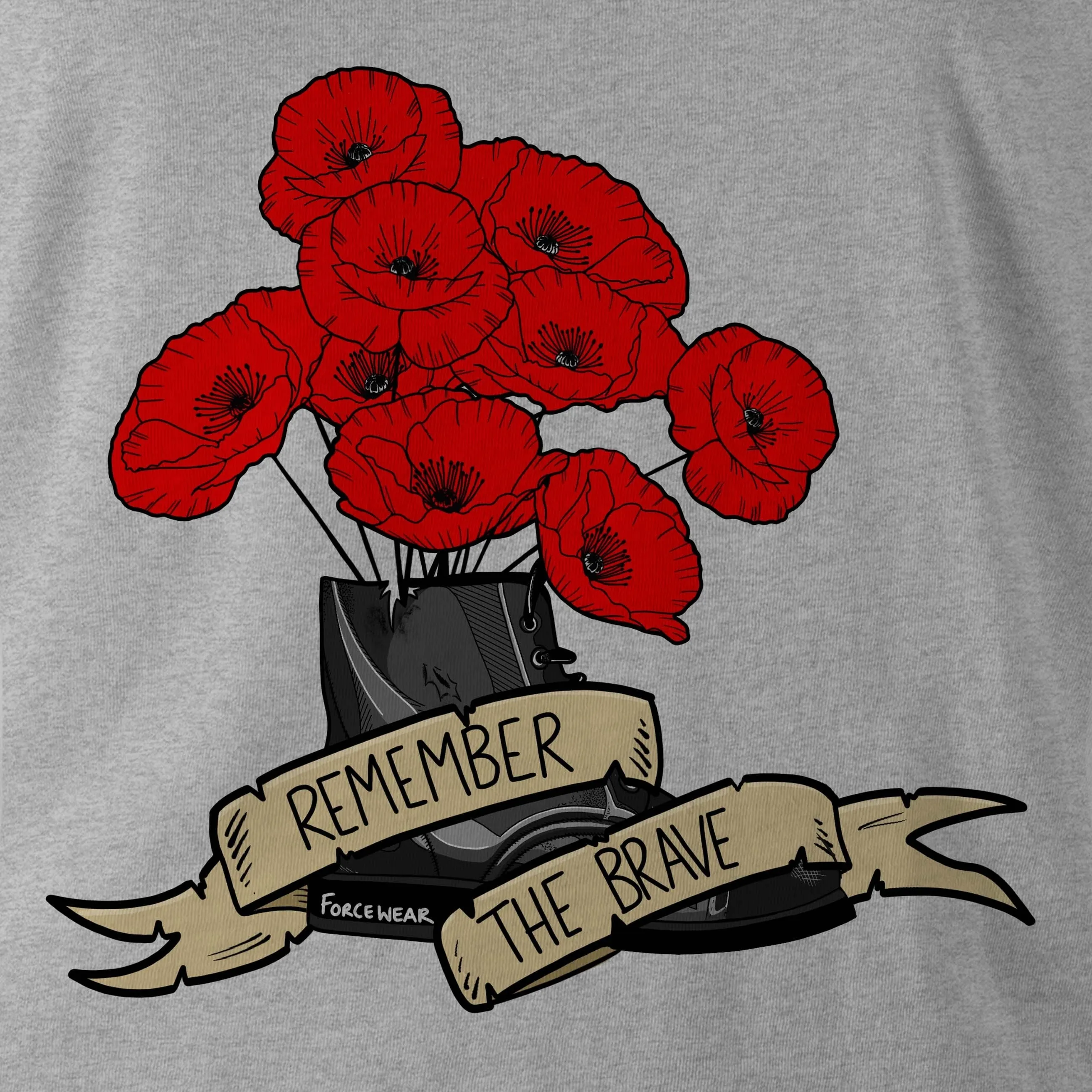 BOOT AND POPPIES SWEAT