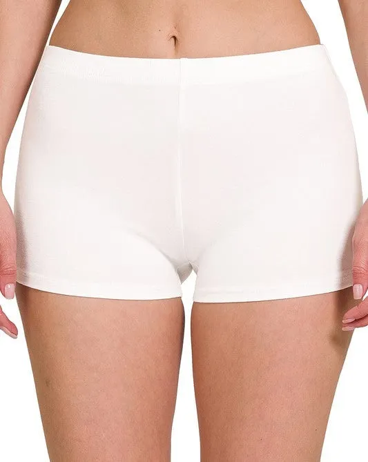 BOOTY COVER (under dress) COTTON SHORTIES - 3 COLORS