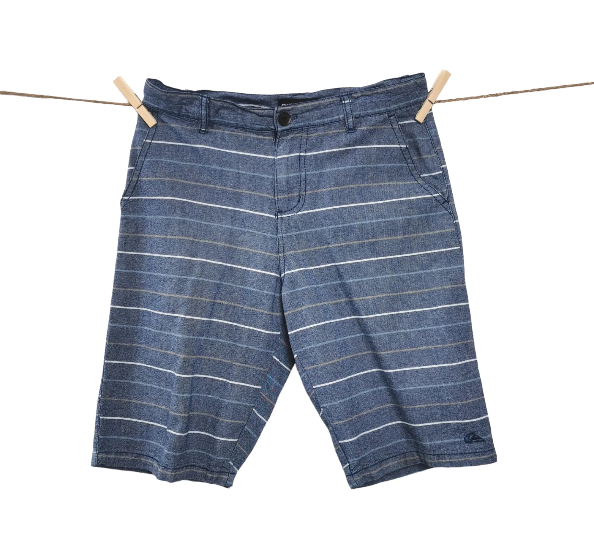 BOY SIZE 14 YEARS - QUIKSILVER Cotton Shorts EUC B44