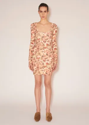 Cathleen Dress (Watercolor Wash Animal)