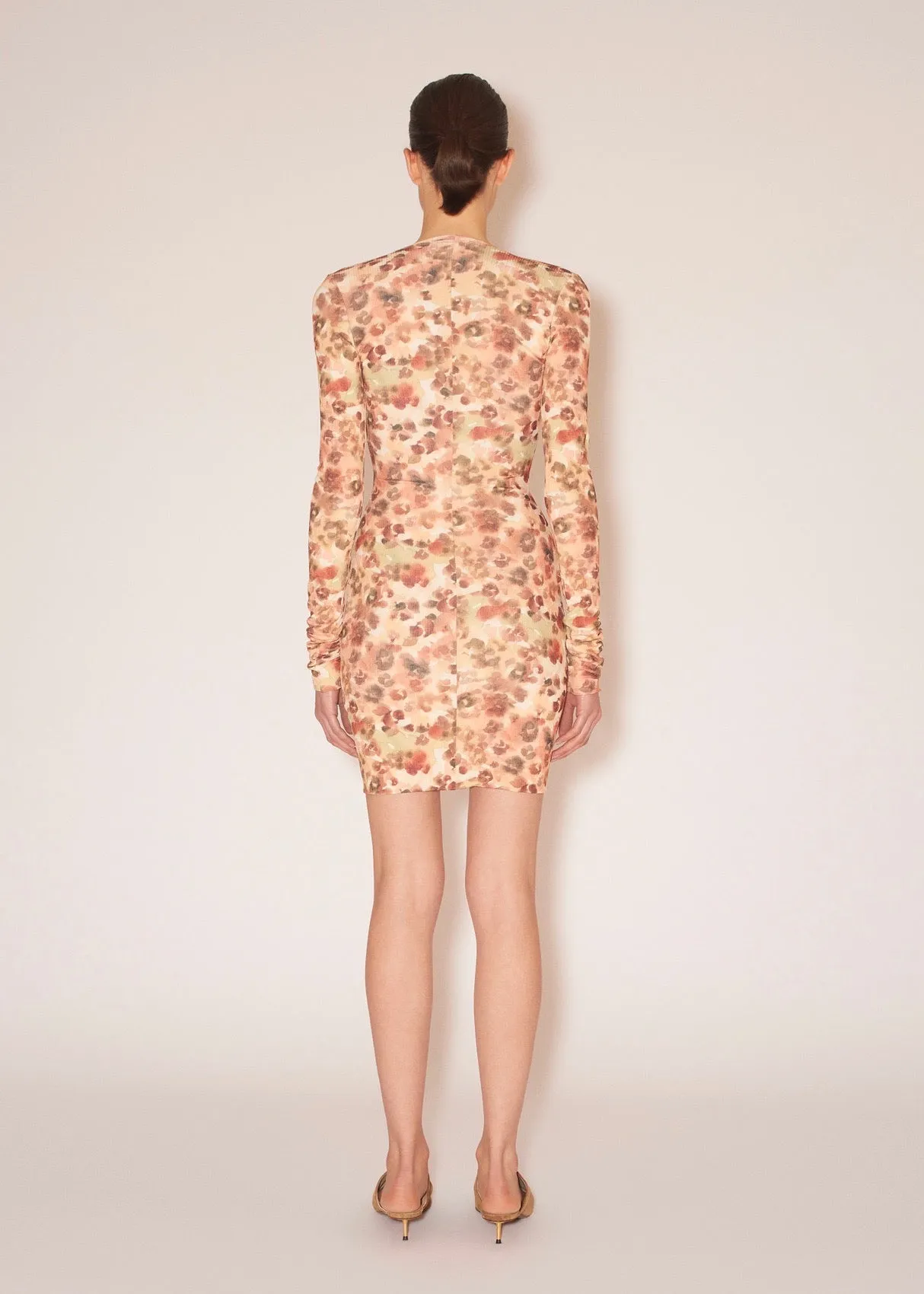 Cathleen Dress (Watercolor Wash Animal)