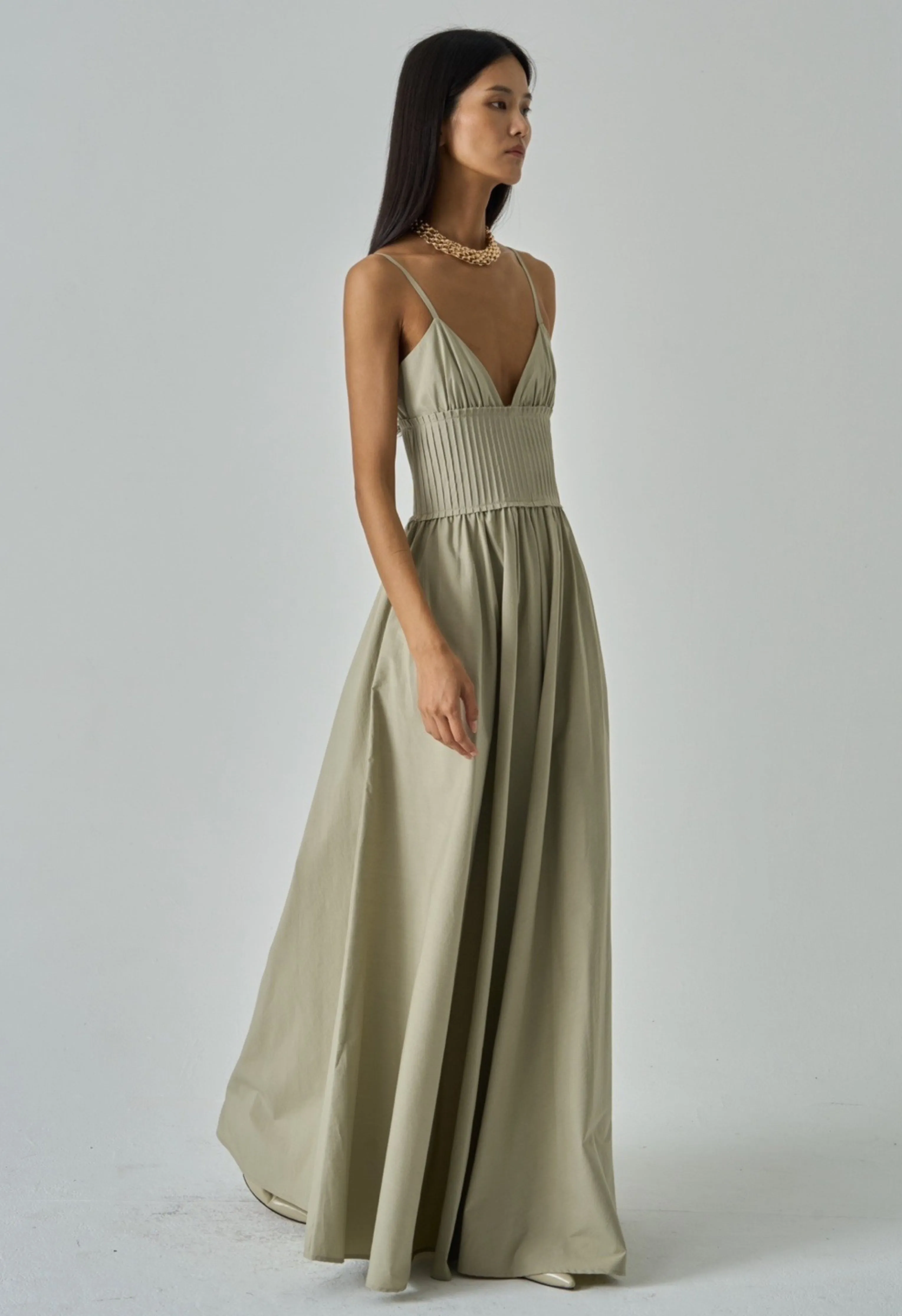 Celosia Dress in Sage