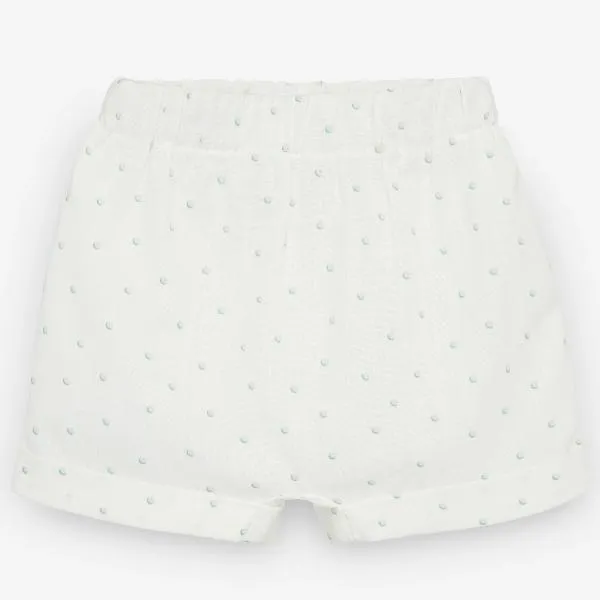 Cerezas Mint Green Dotty Shorts