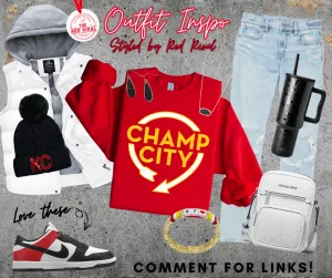 Champ City Red Tee or Sweatshirt