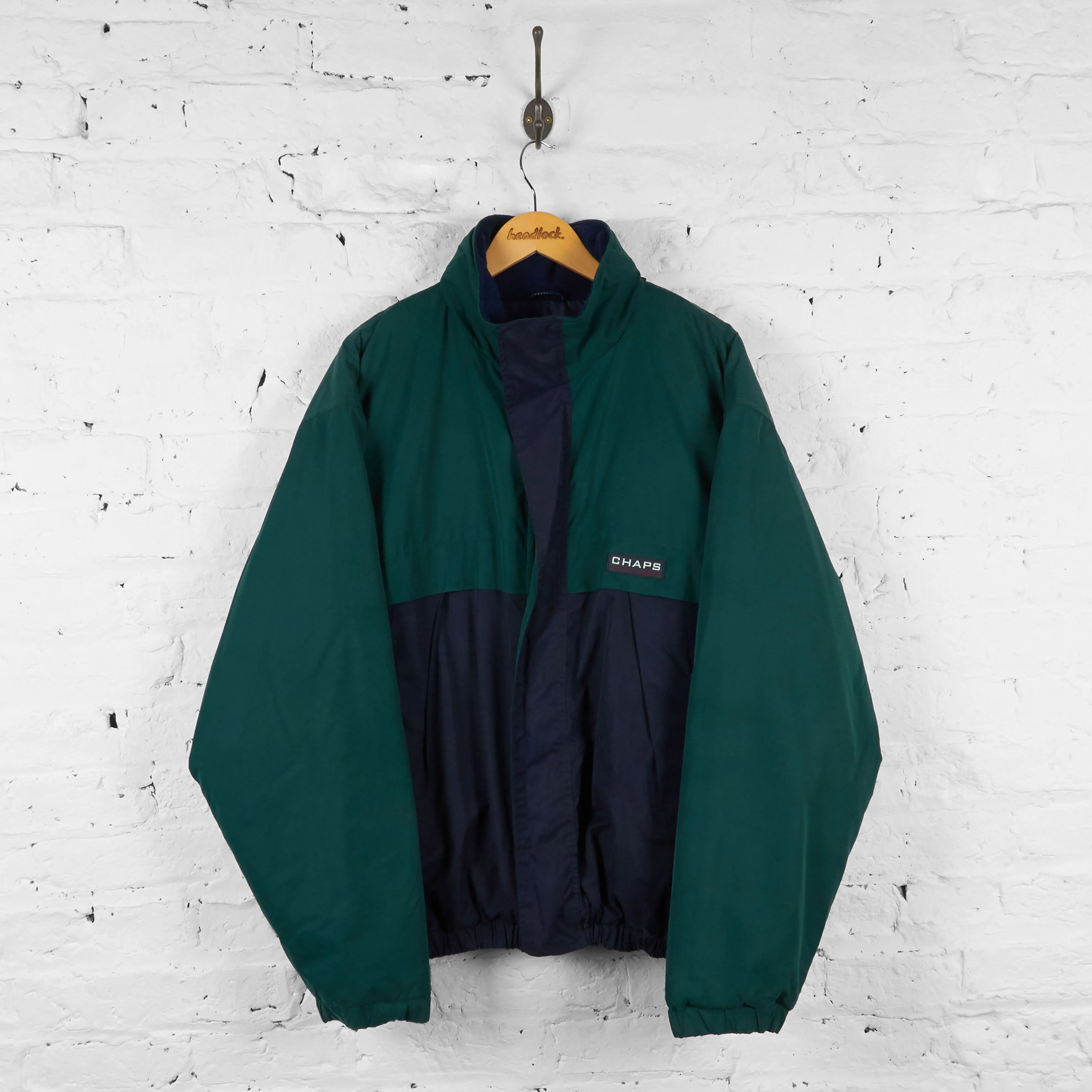 Chaps Ralph Lauren 90s Jacket - Green/Blue - XL