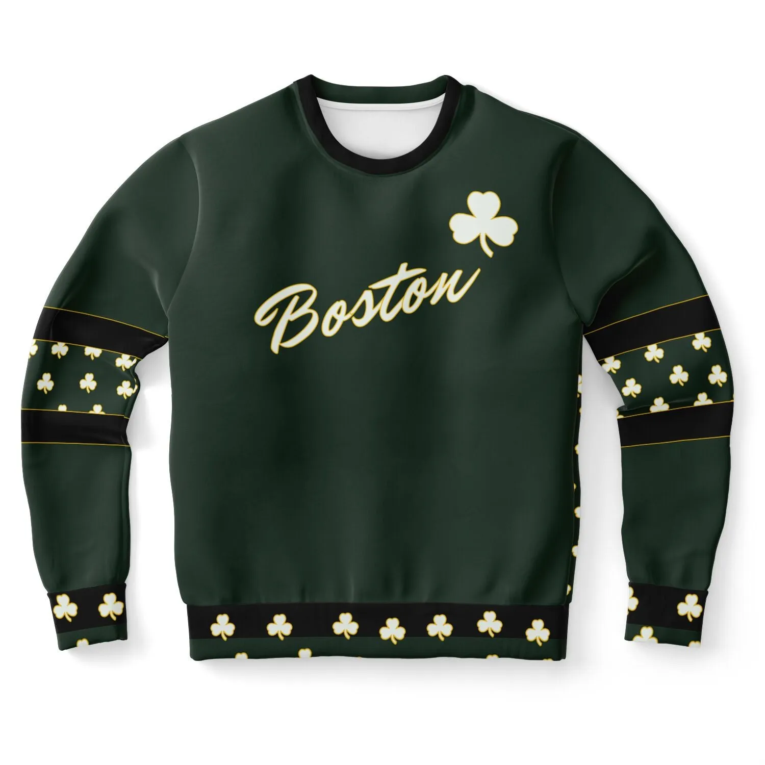 Classic Boston Celtics Inspired Color Way Sweatshirt