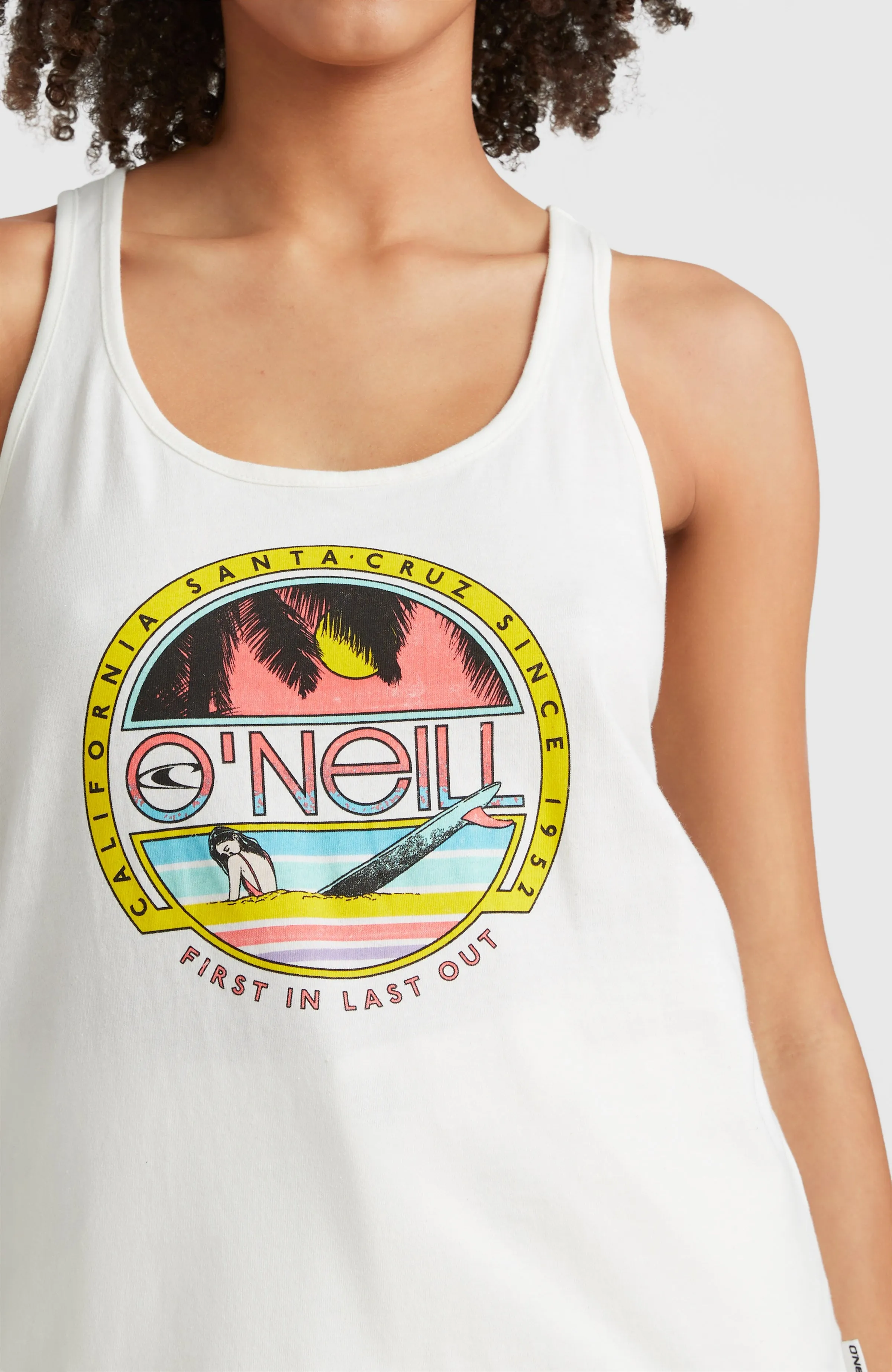 Connective Grafik Tanktop | Snow White
