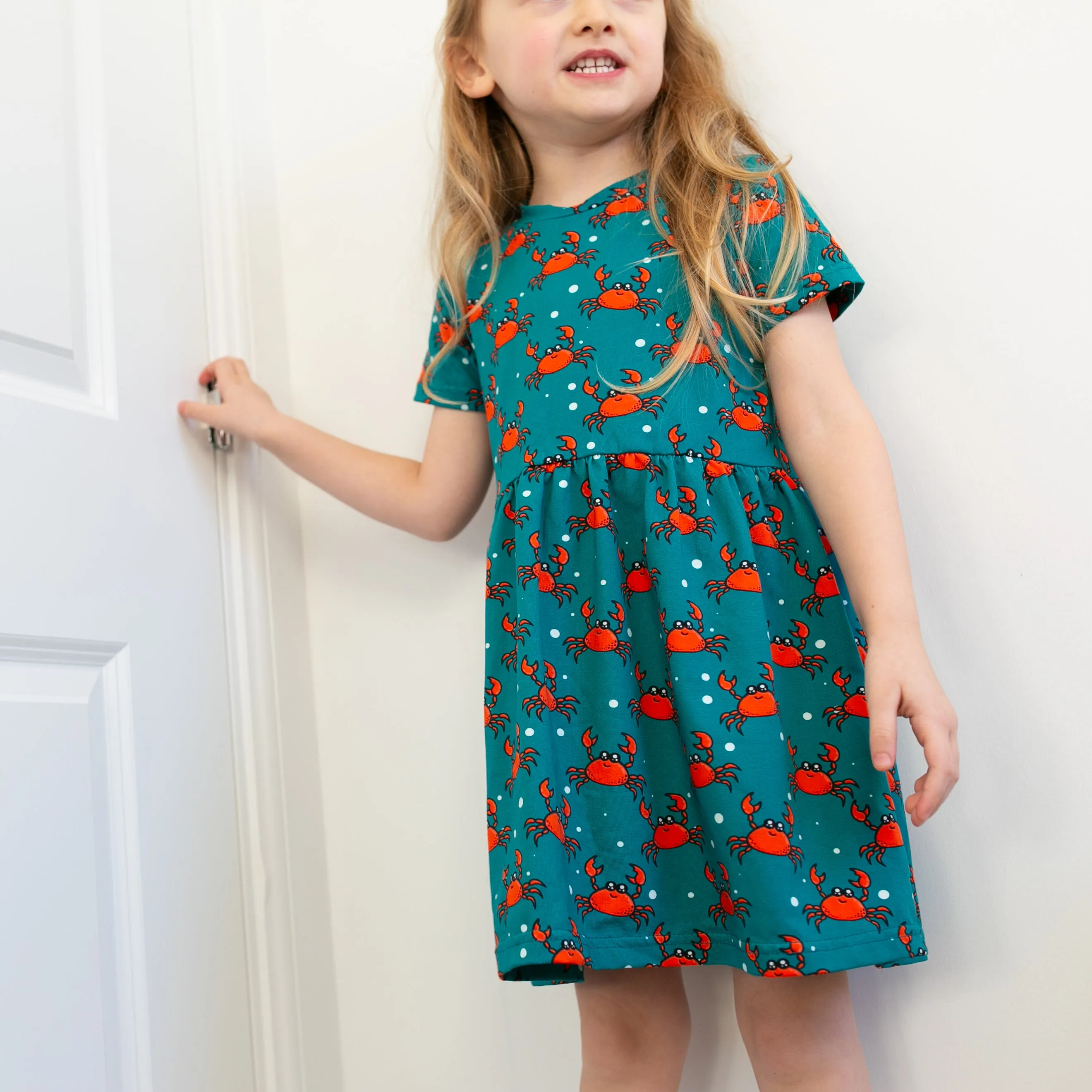 Crab print Dress