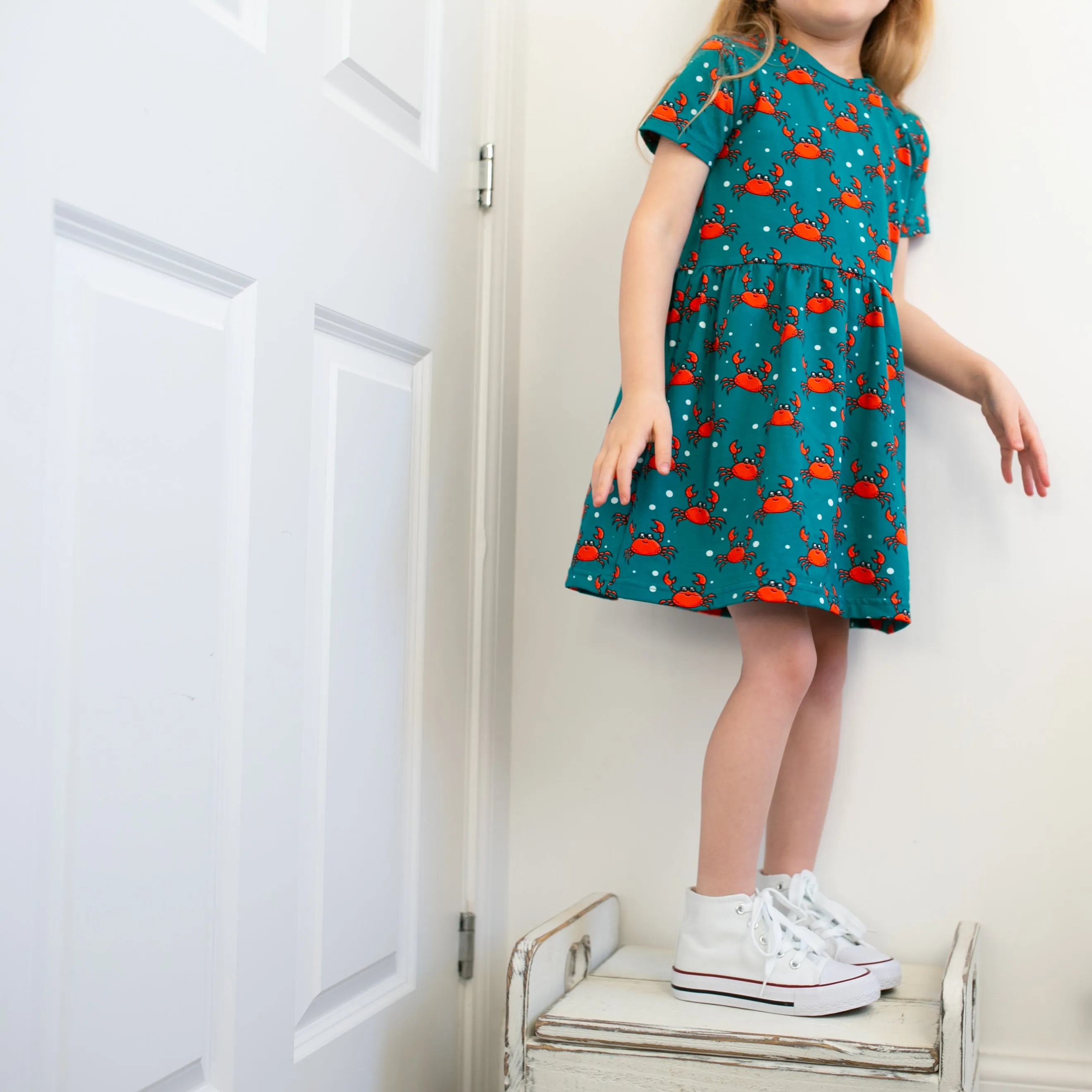 Crab print Dress