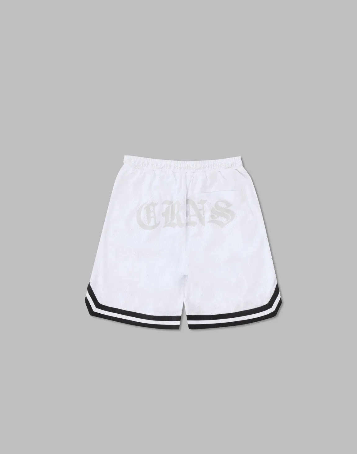 CRONOS JERSEY MESH SHORTS【WHITE】