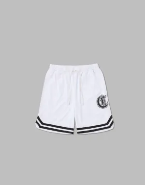 CRONOS JERSEY MESH SHORTS【WHITE】