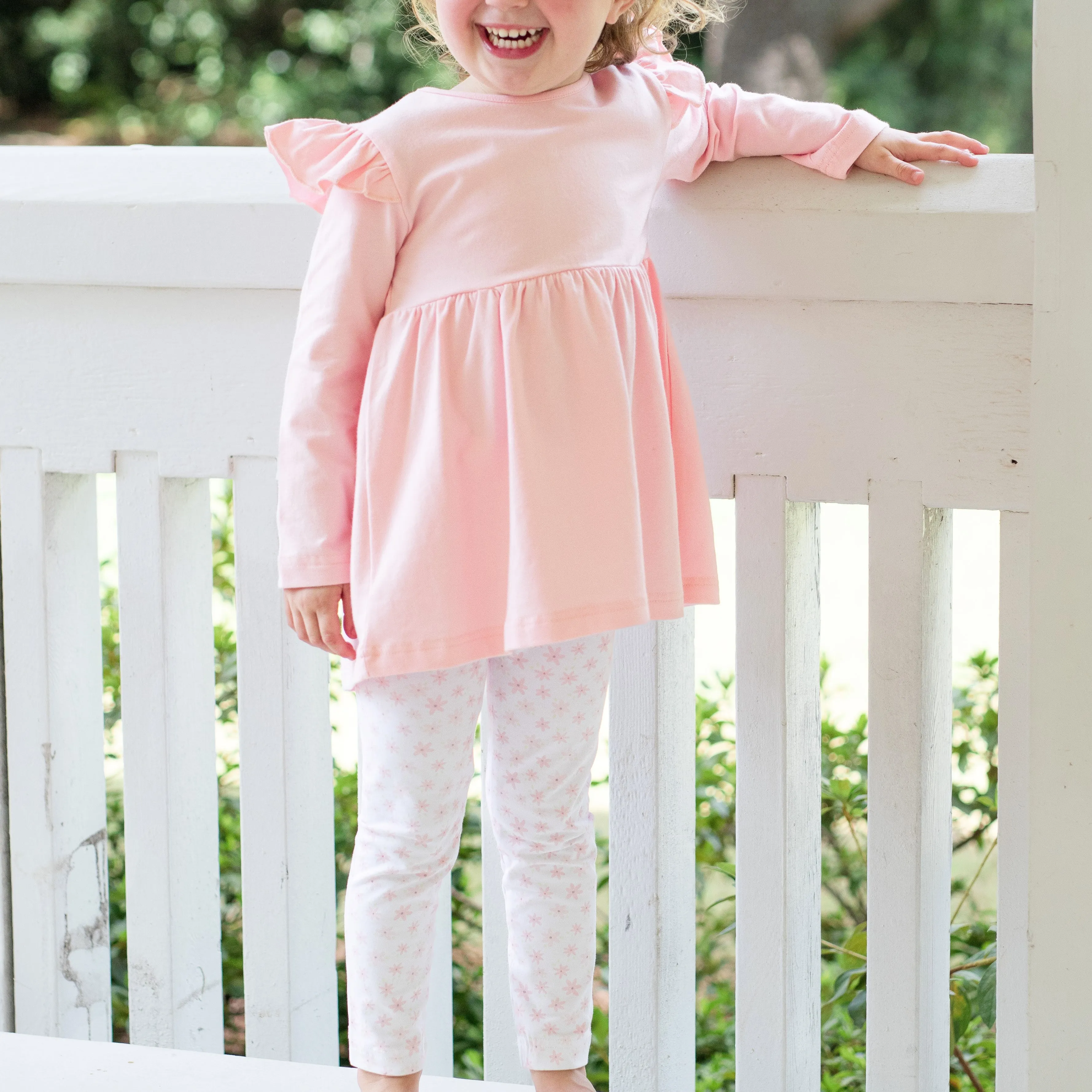 Daisy Dreams Legging Set, Pink
