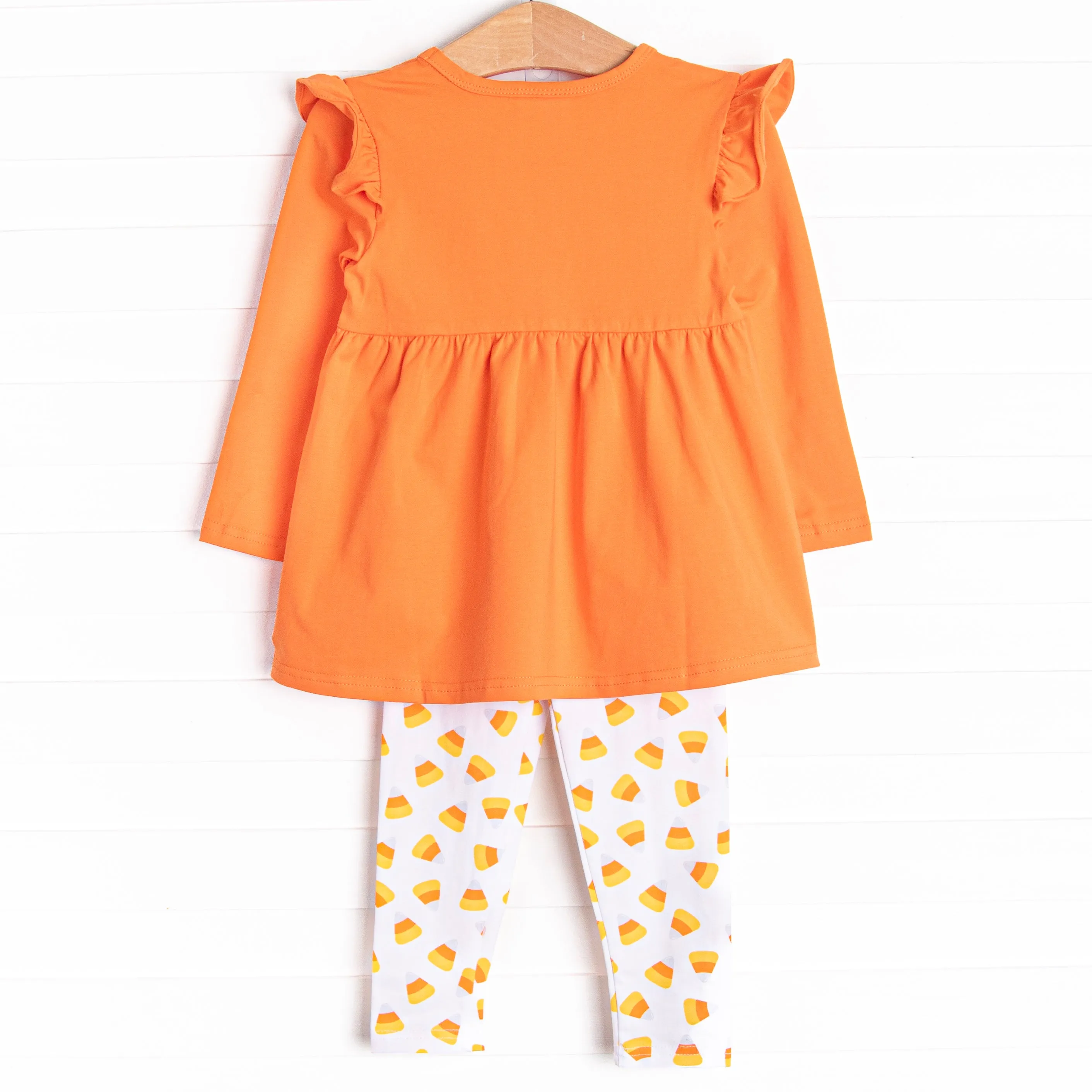 Fall Treats Legging Set, Orange