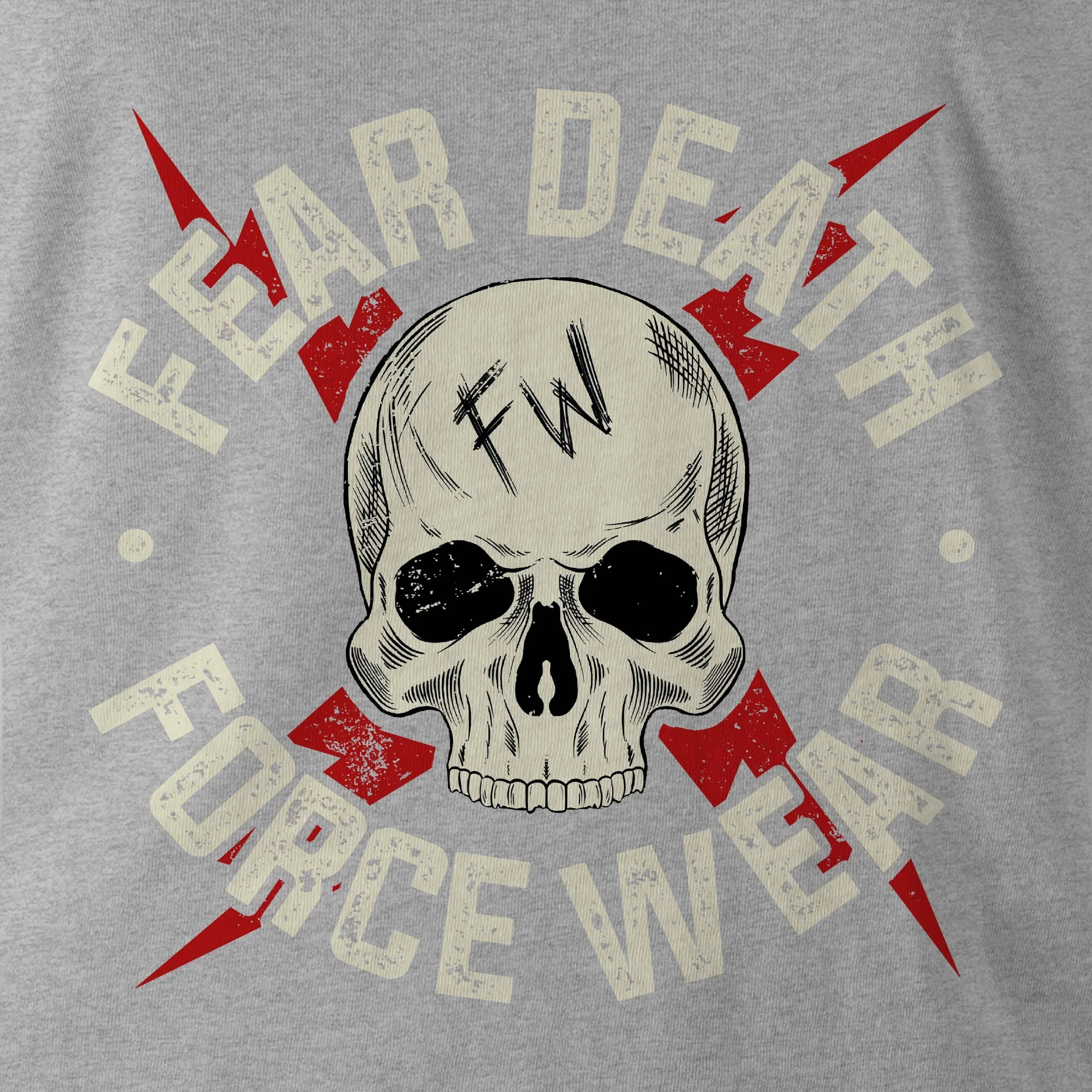FEAR DEATH SKULL SWEAT