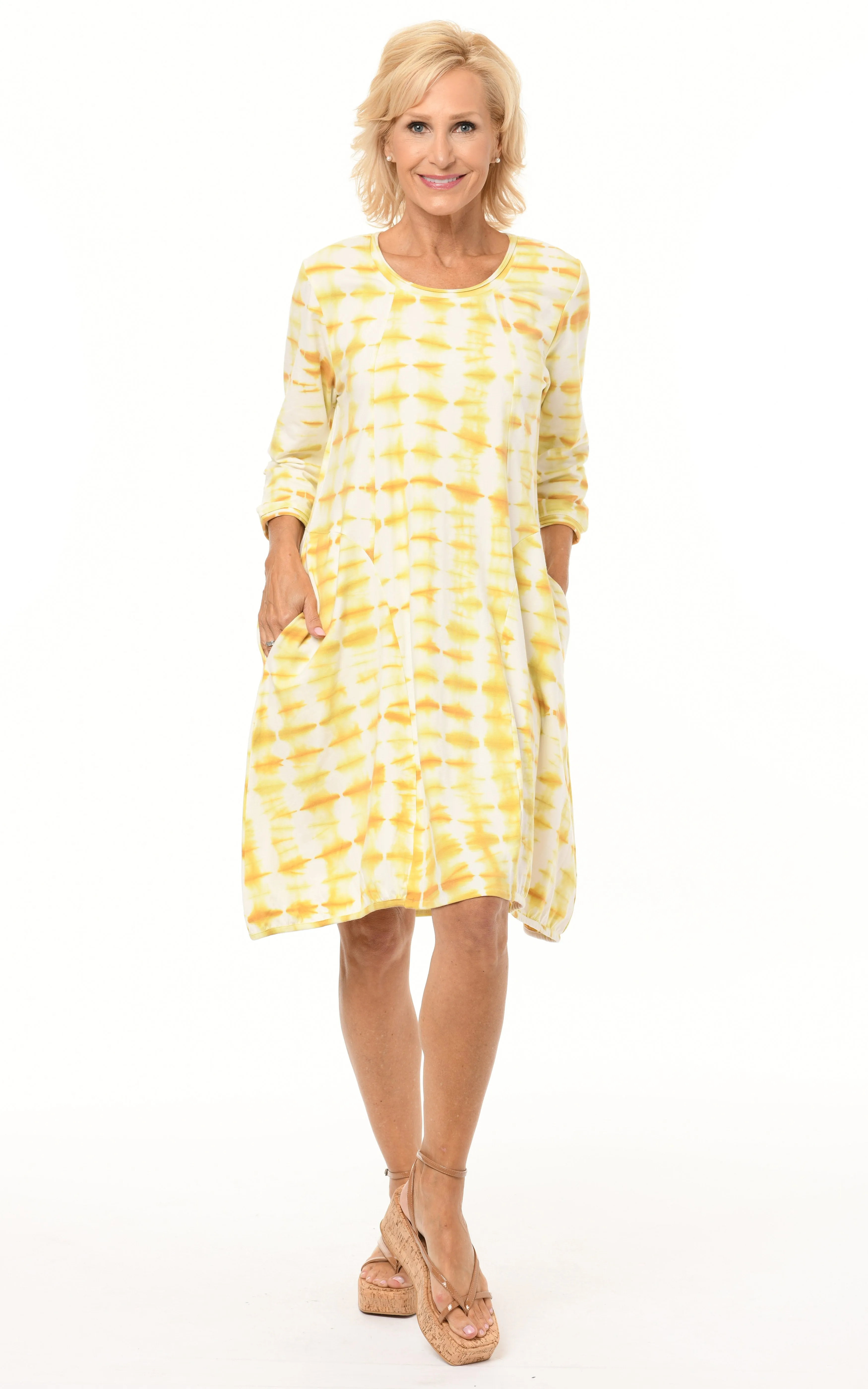 FINAL SALE SDM432 Nova Dress in Maize*