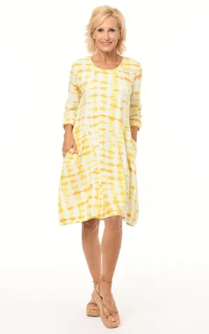 FINAL SALE SDM432 Nova Dress in Maize*