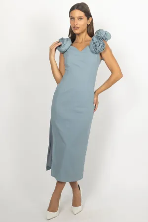 FLEUR BLUE DRESS
