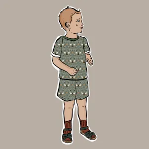 Forest Bee and Botanicals Short BeeJamas