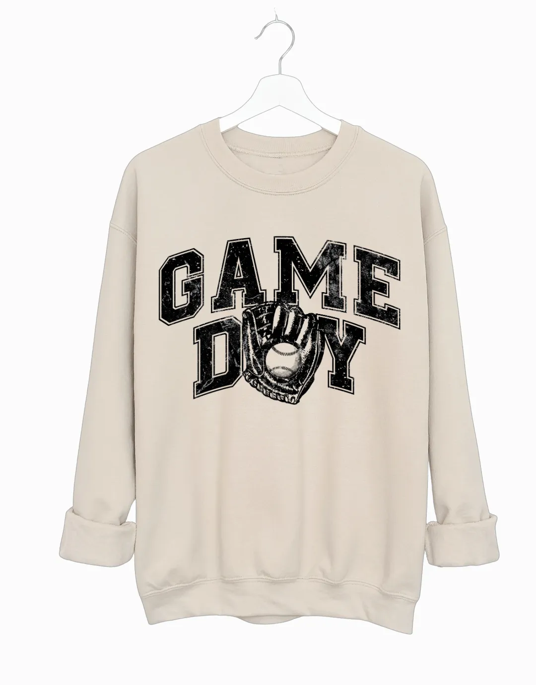 Game Day Baseball Unisex Sweatshirt - Multiple Colors/ Adult Sizes Available