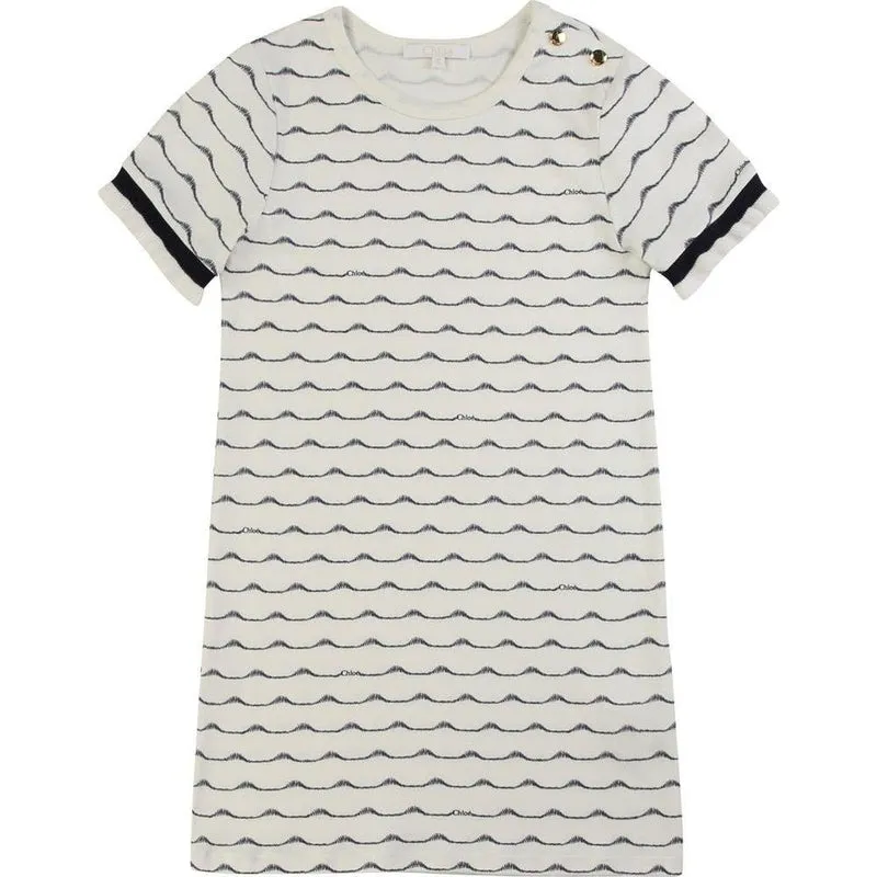 Girls Navy Dress