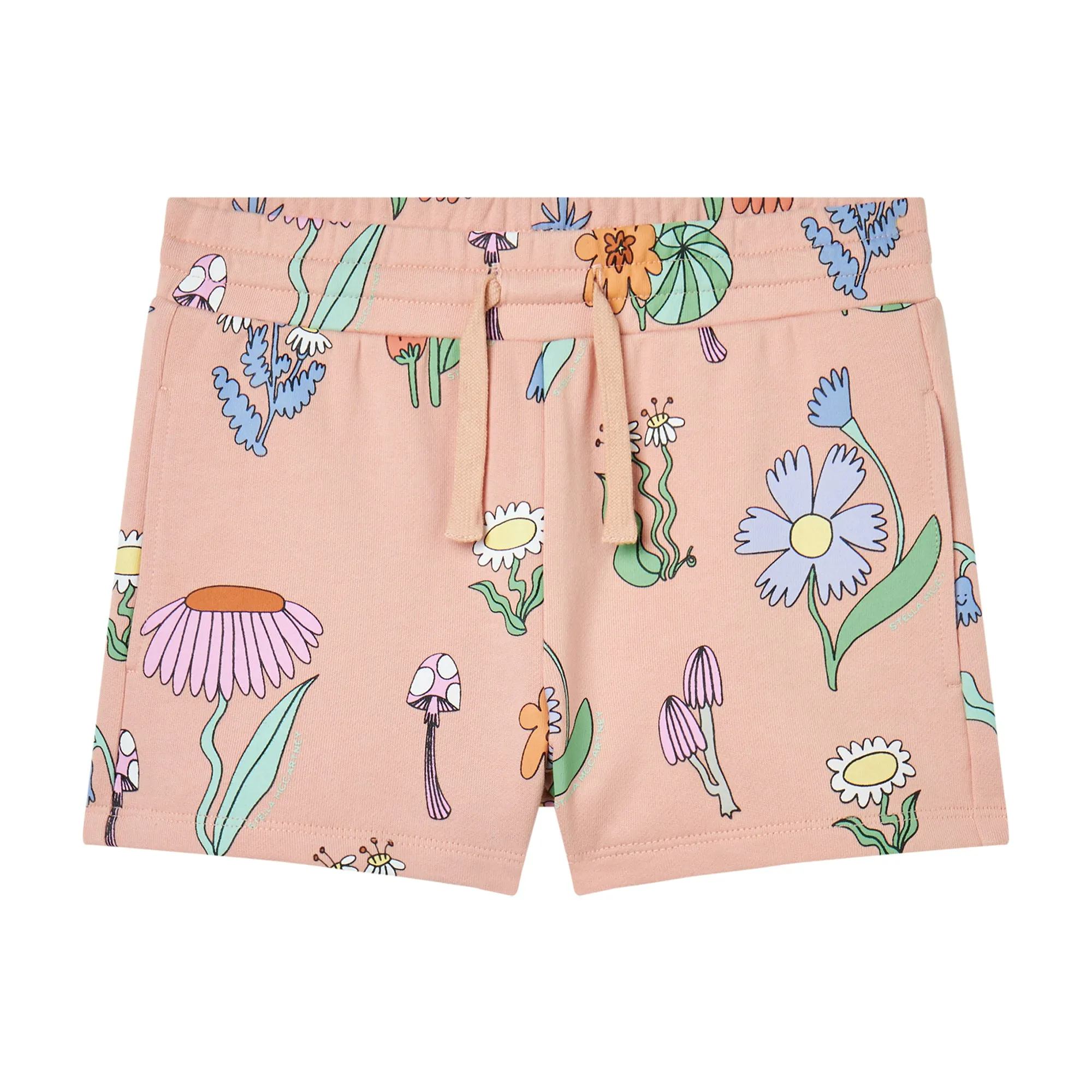 Girls Peach Fairy Jersey Shorts