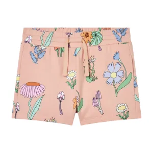 Girls Peach Fairy Jersey Shorts