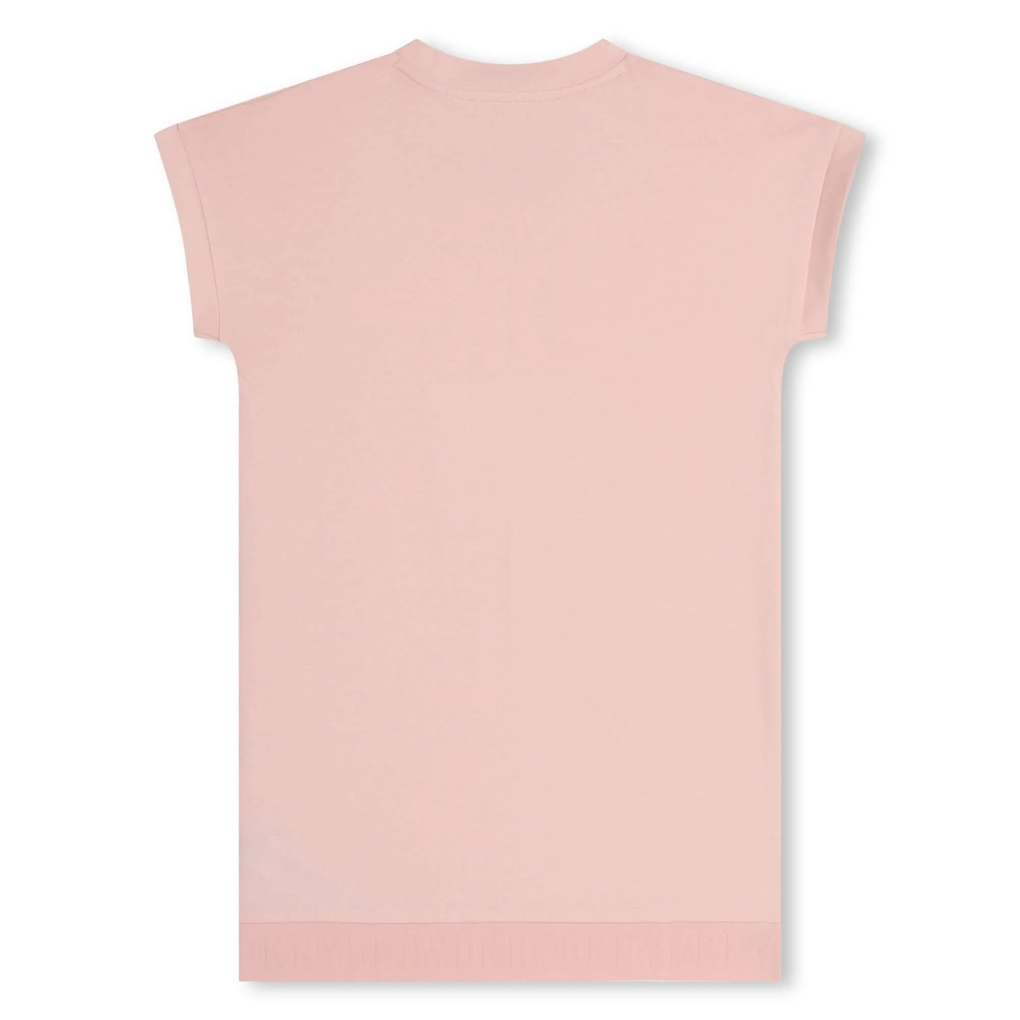 Girls Pink Logo  Dress