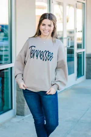 Good Ole Rocky Top Sweatshirt in Mocha